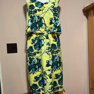 Cooper & Ella size medium pullover floral dress